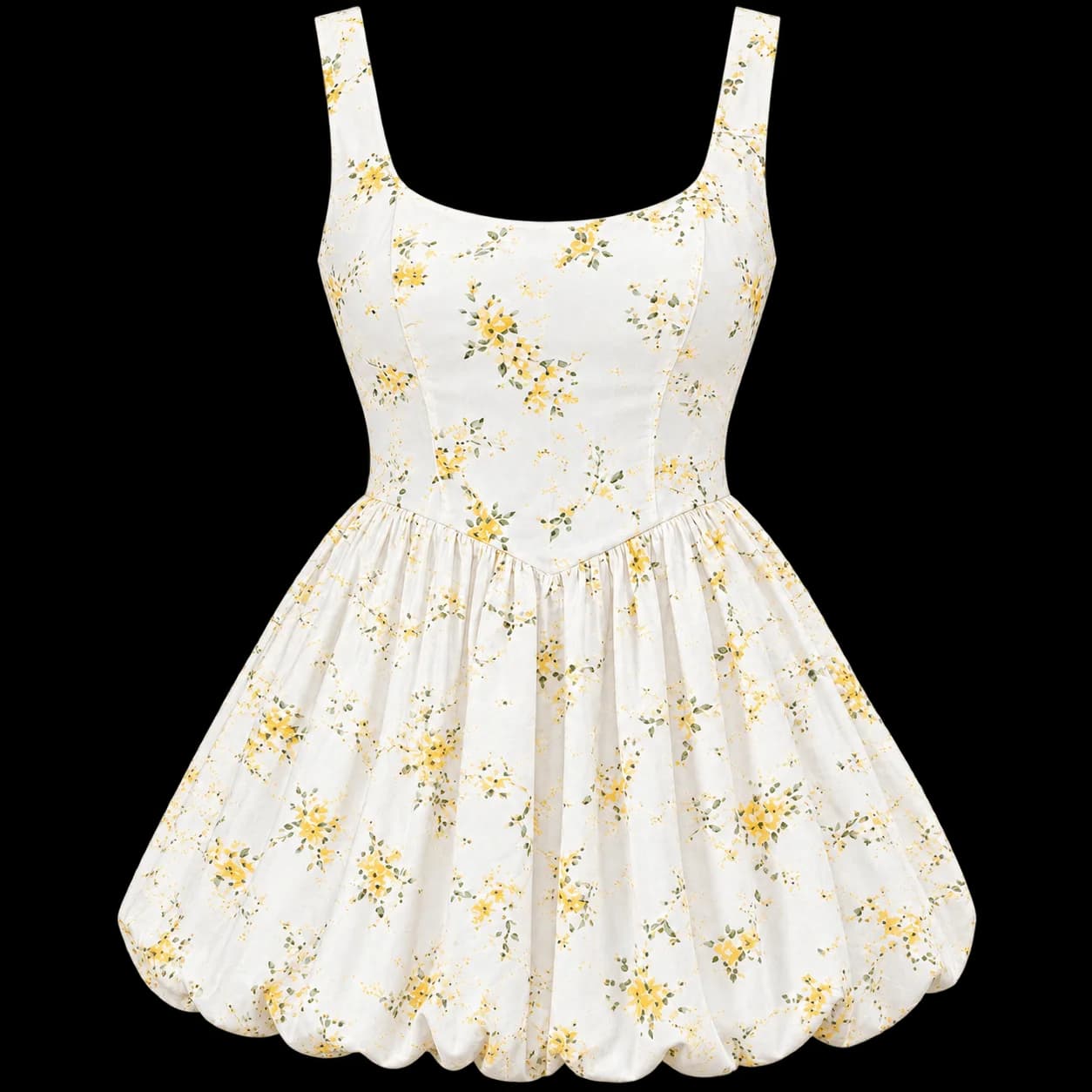 تصویر پیراهن عروسکی نخی - محصول فروشگاه پوشاک زنانه میلامد